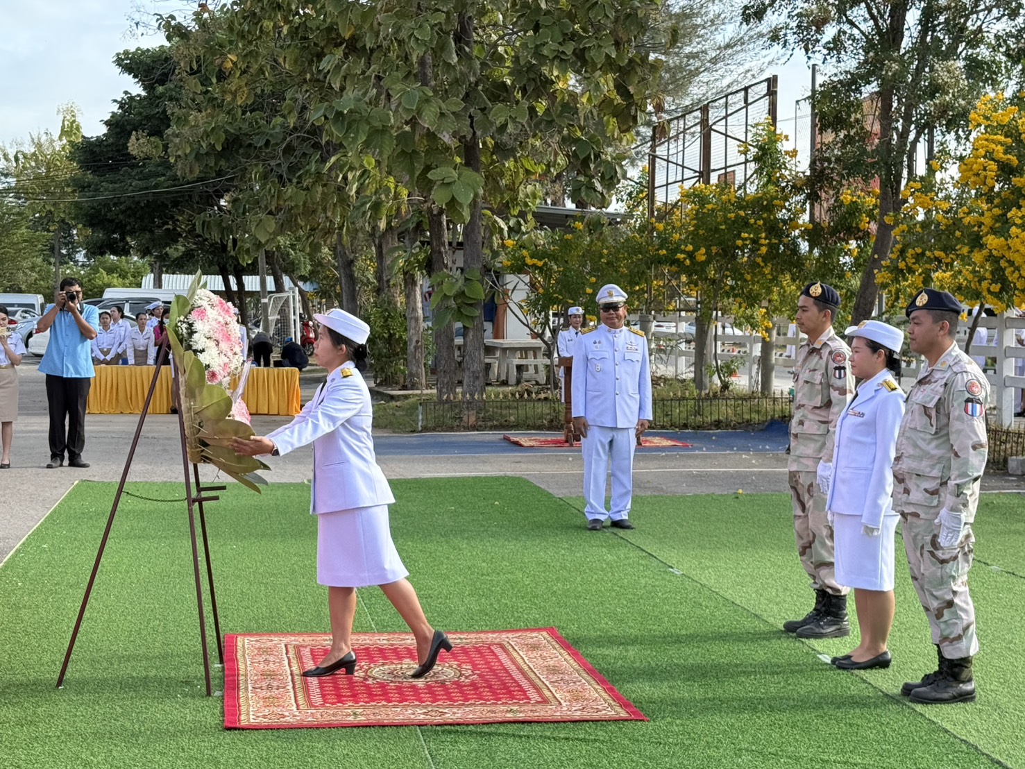 พช.คง ร่วมพิธีวางพวงมาลาเนื่องในวันปิยมหาราช ประจำปี 2568